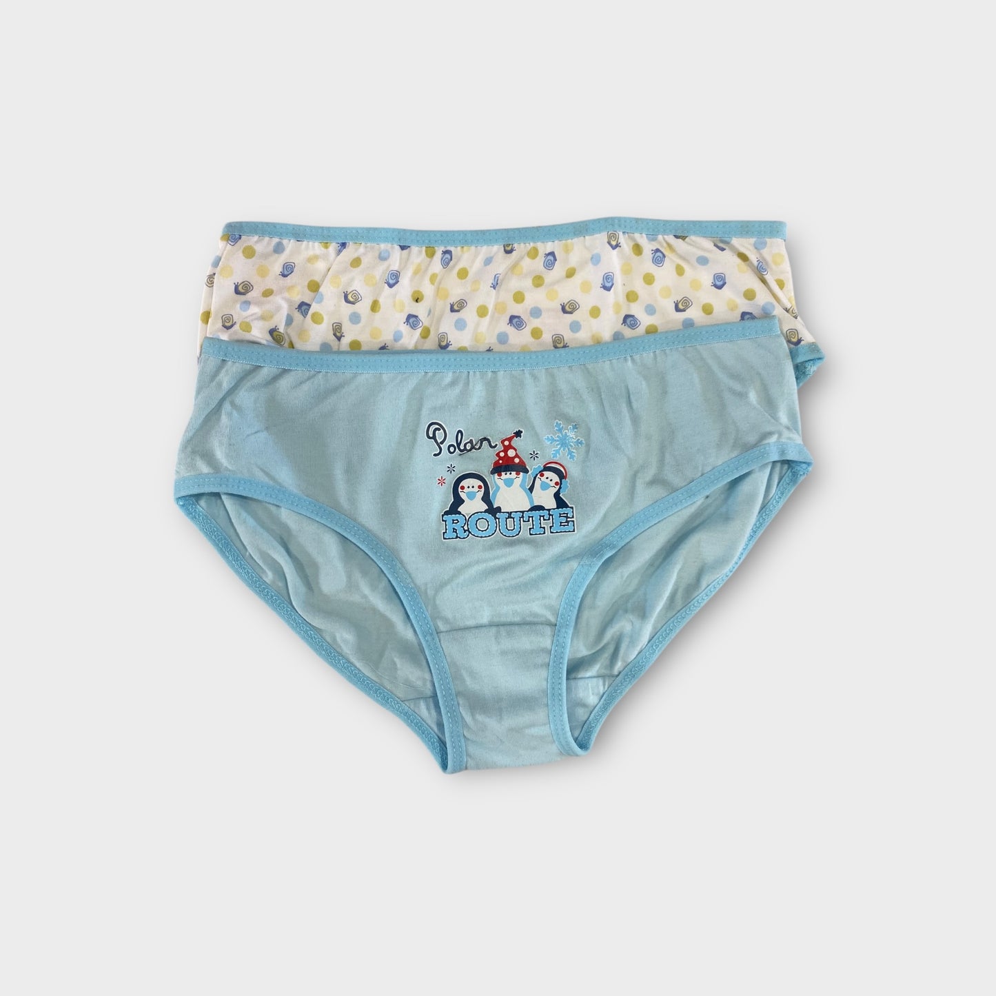 Girls Premium Cotton Briefs - 2 Pack
