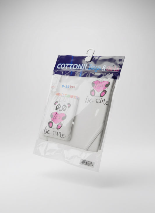 Girls Brief Relax Set - Egyptian Cotton