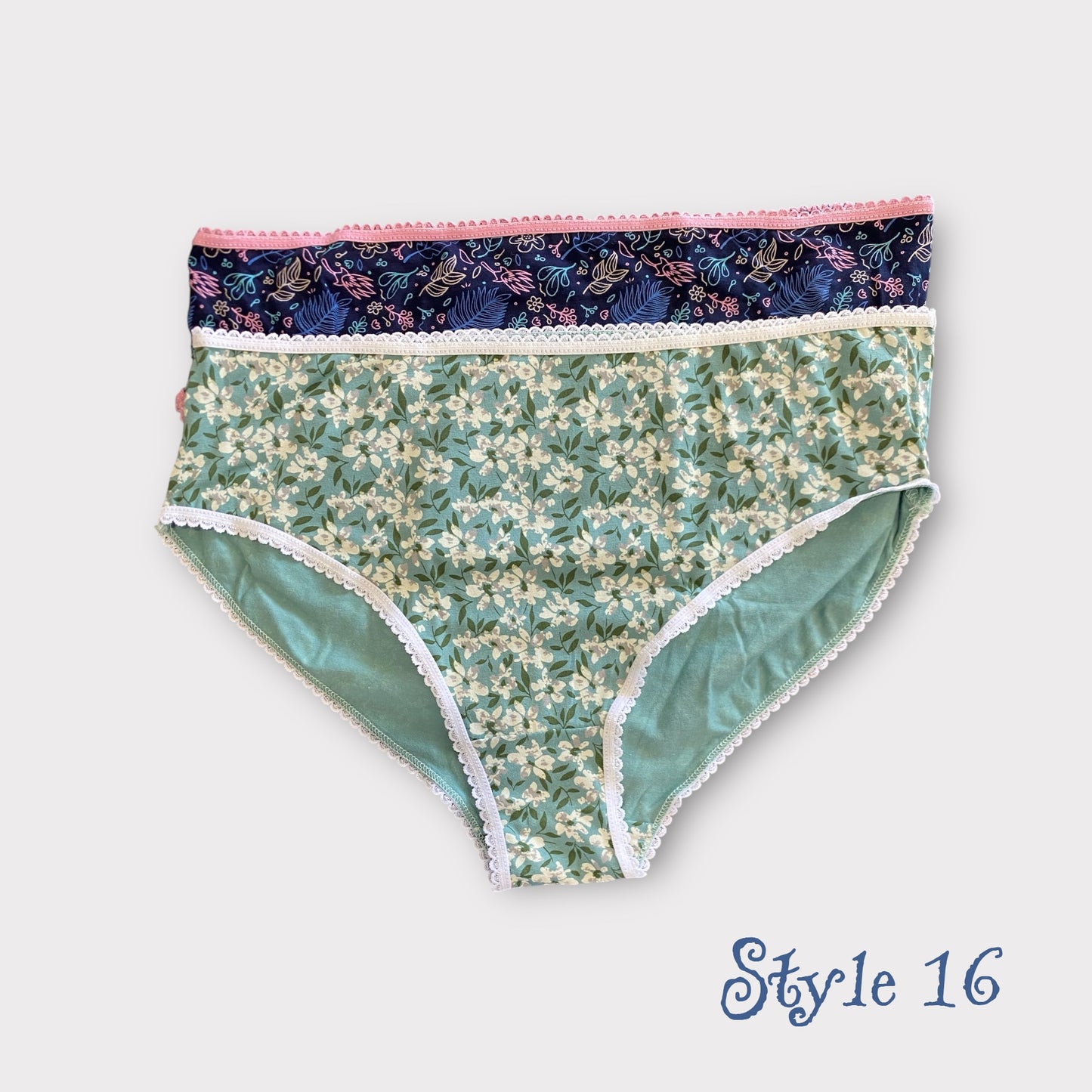 Women's Patterned Full Brief - 2 Pack - Egyptian Cotton