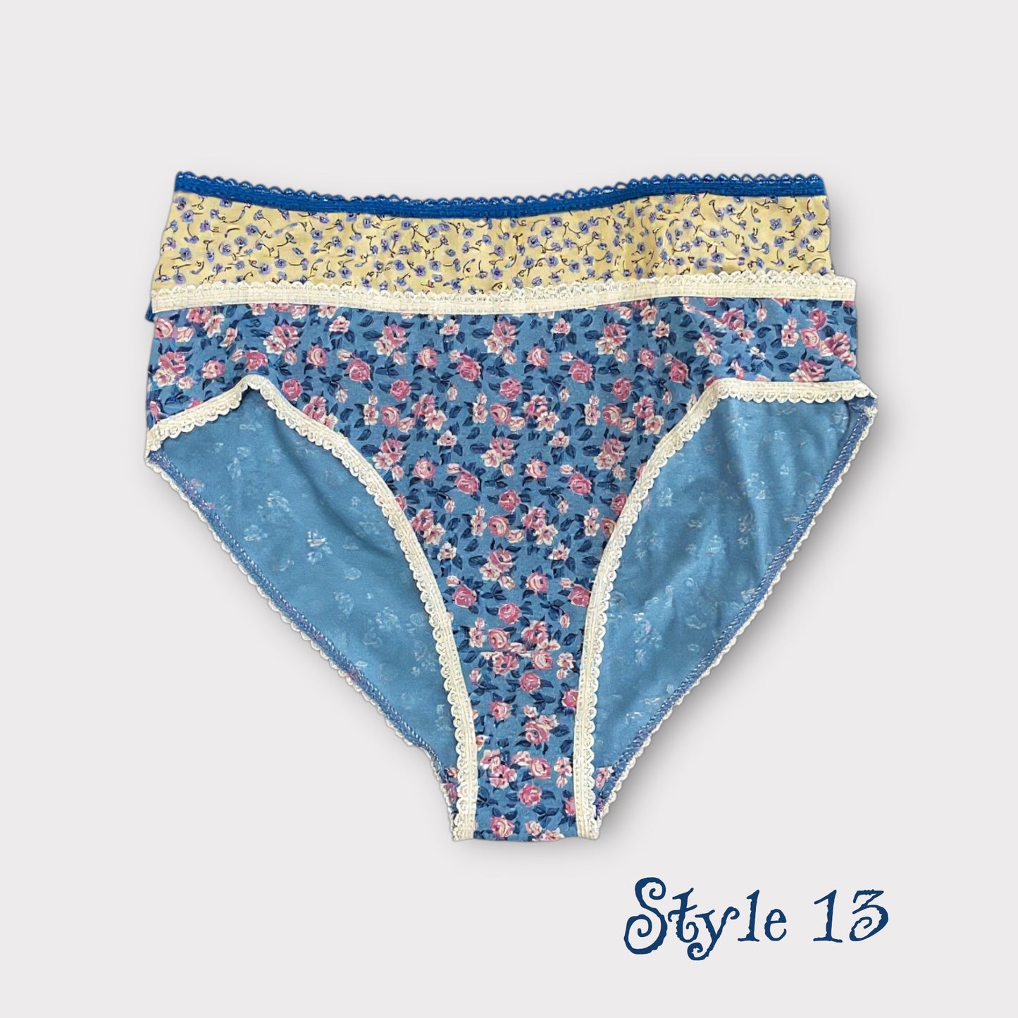 Women's Patterned Brief - 2 Pack - Egyptian Cotton