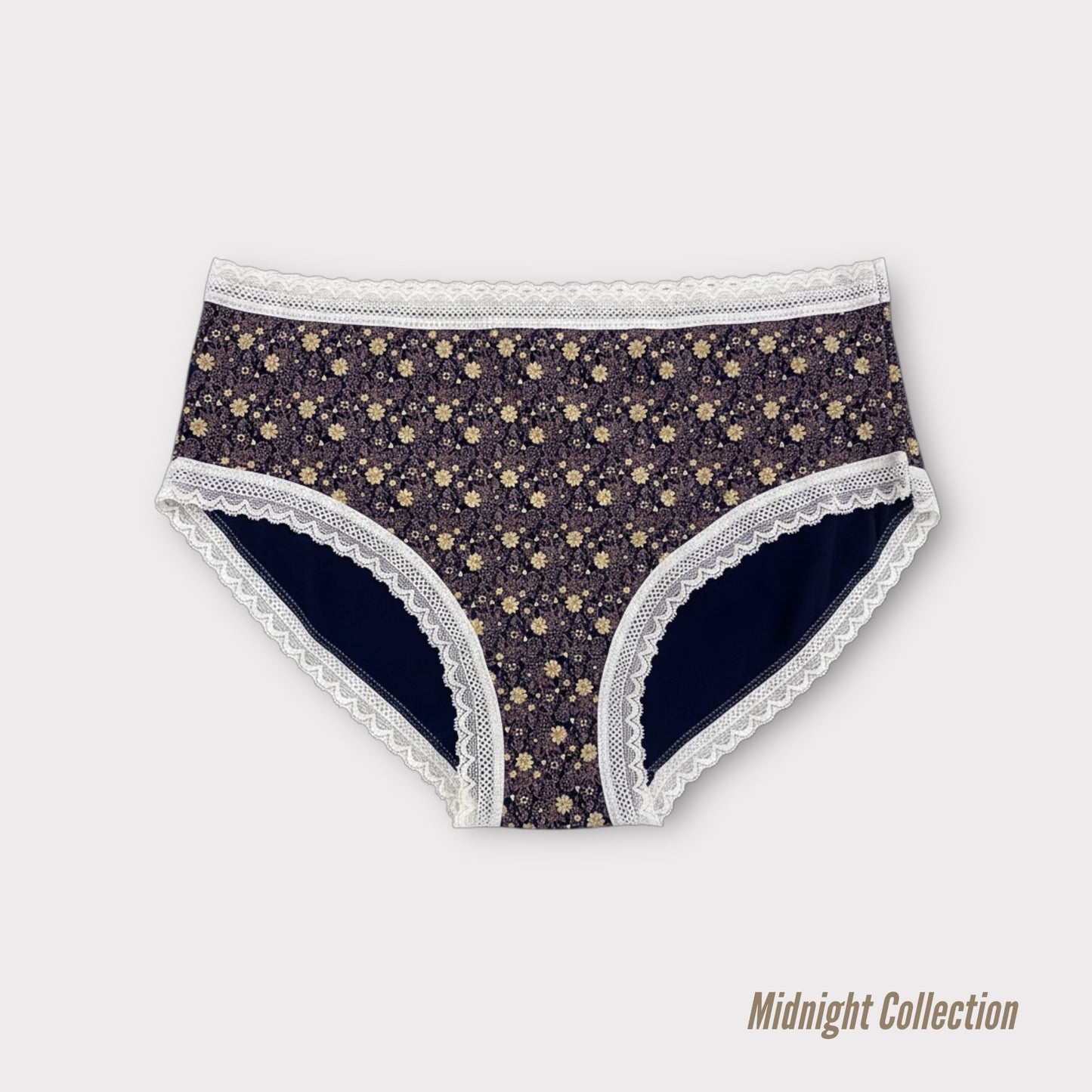 Premium Cotton Lace Full Briefs