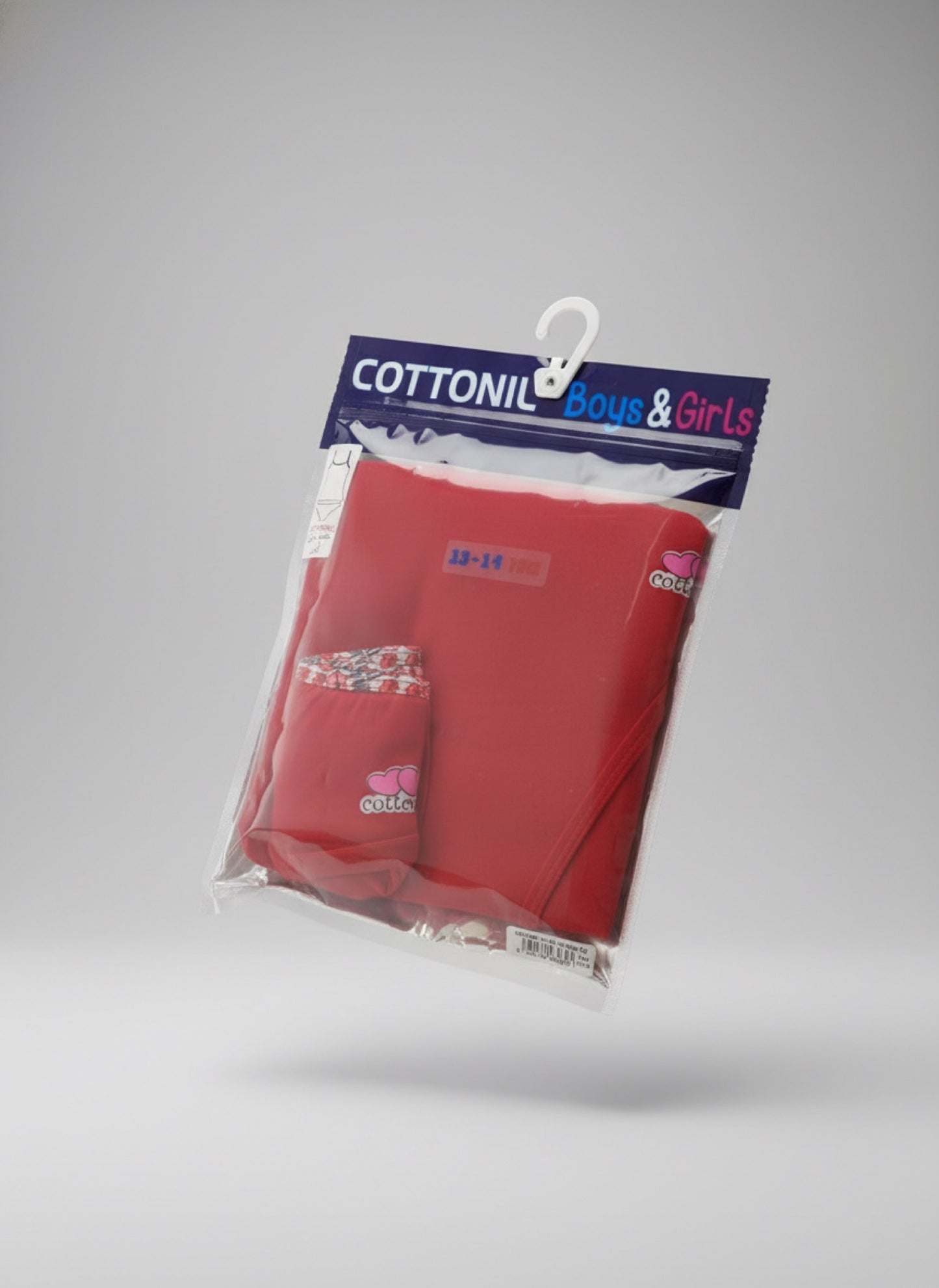 Girls Brief Heart Set - Egyptian Cotton