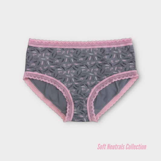 Women's Lace Full Brief - Egyptian Cotton
