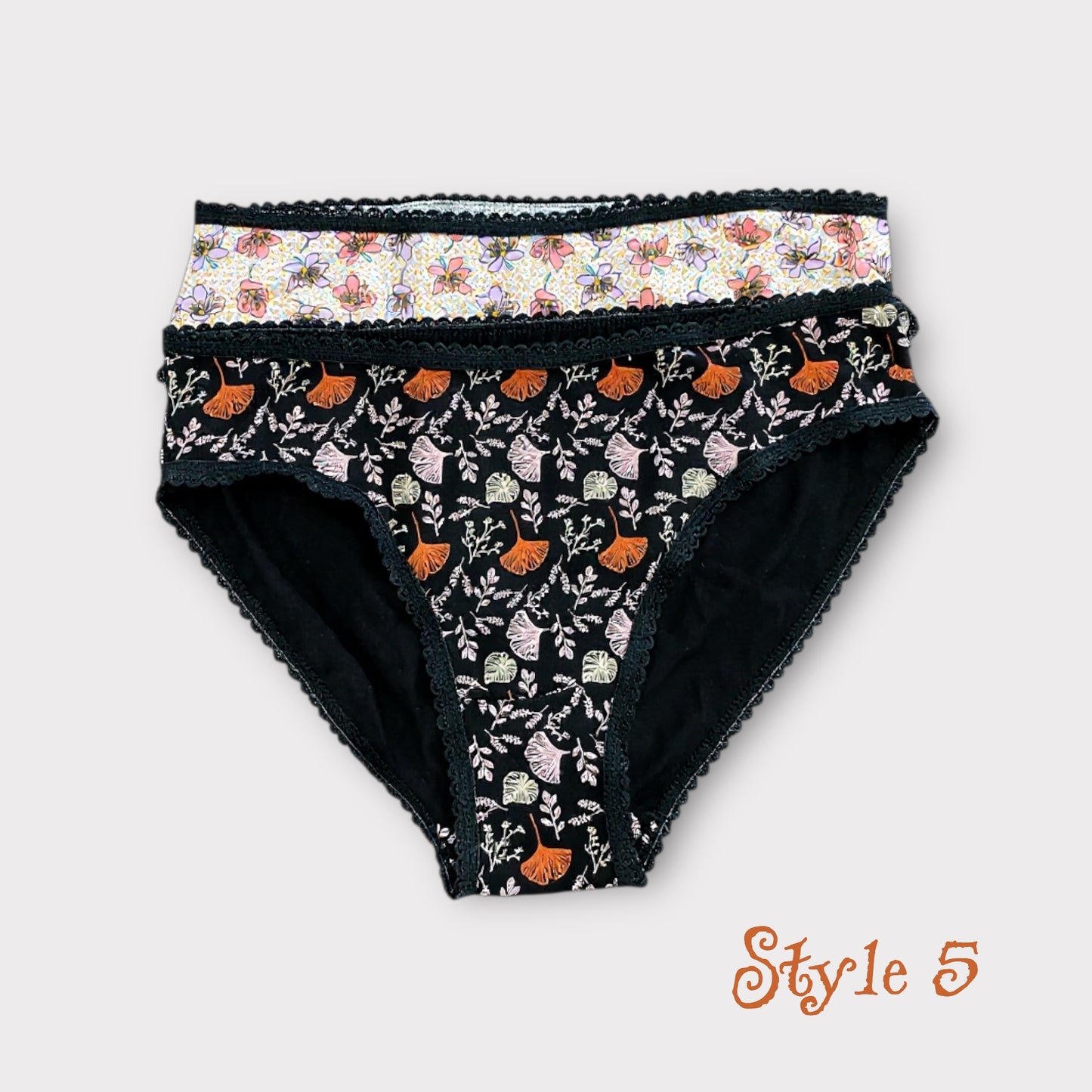 Women's Patterned Brief - 2 Pack - Egyptian Cotton