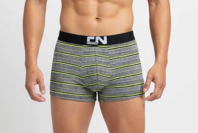 Men's CN Striped Boxer Brief - Egyptian Cotton