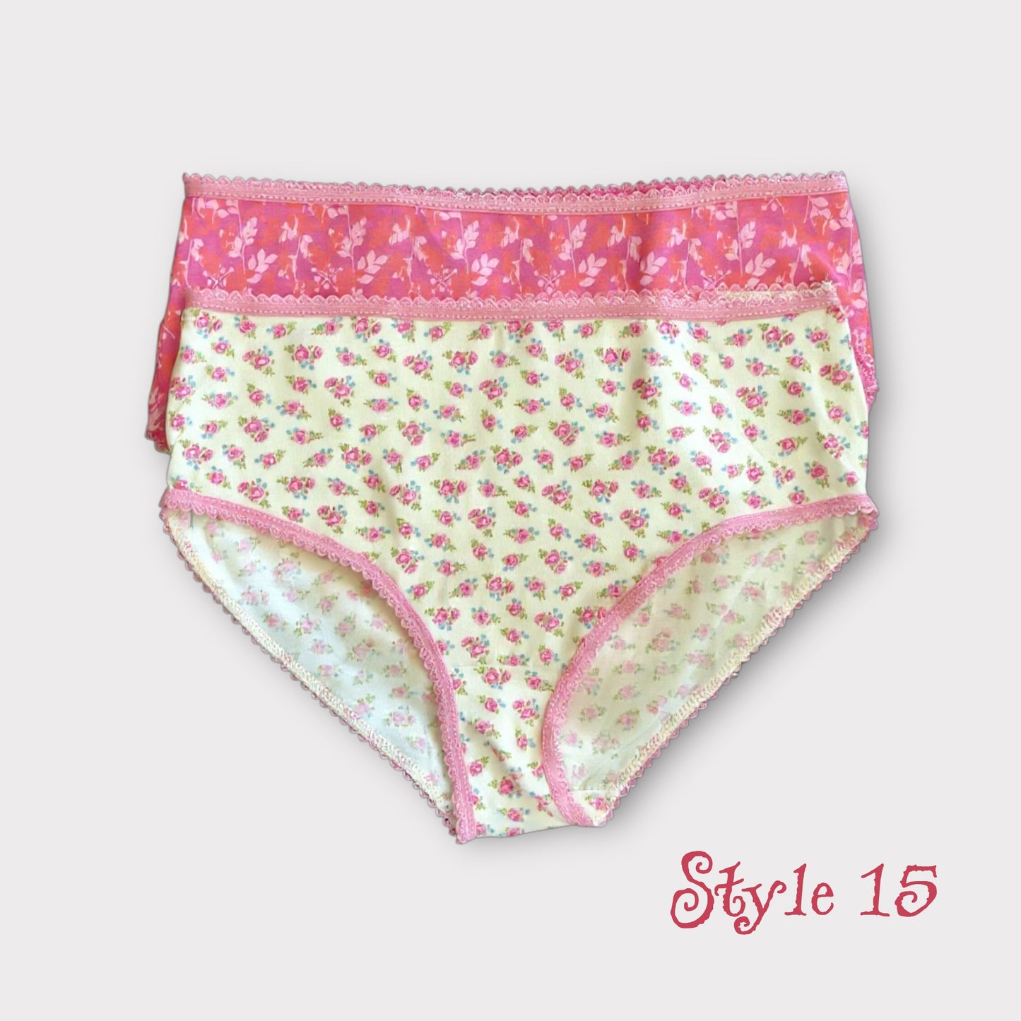 Women's Patterned Full Brief - 2 Pack - Egyptian Cotton