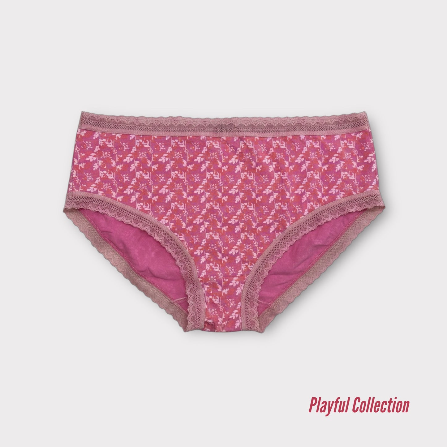 Premium Cotton Lace Full Briefs