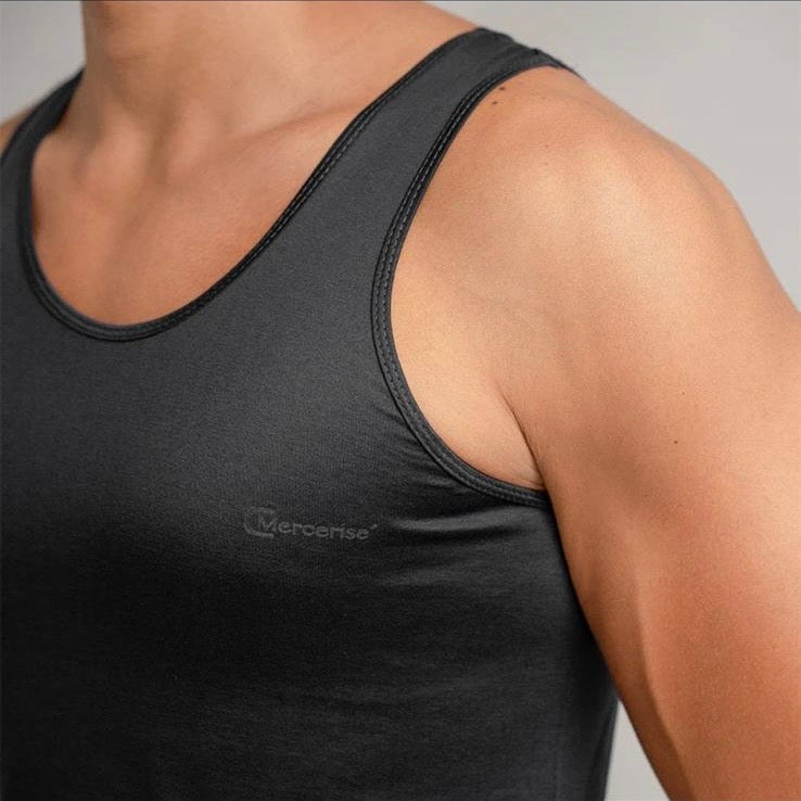 Men’s Singlet - 3 Pack - Mercerised Egyptian Cotton