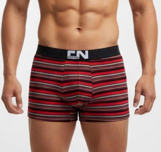 Men's CN Striped Boxer Brief - Egyptian Cotton