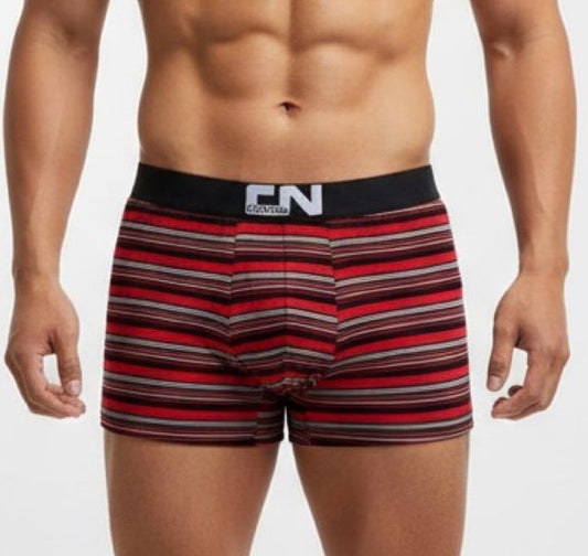 Men's CN Striped Boxer Brief - Egyptian Cotton