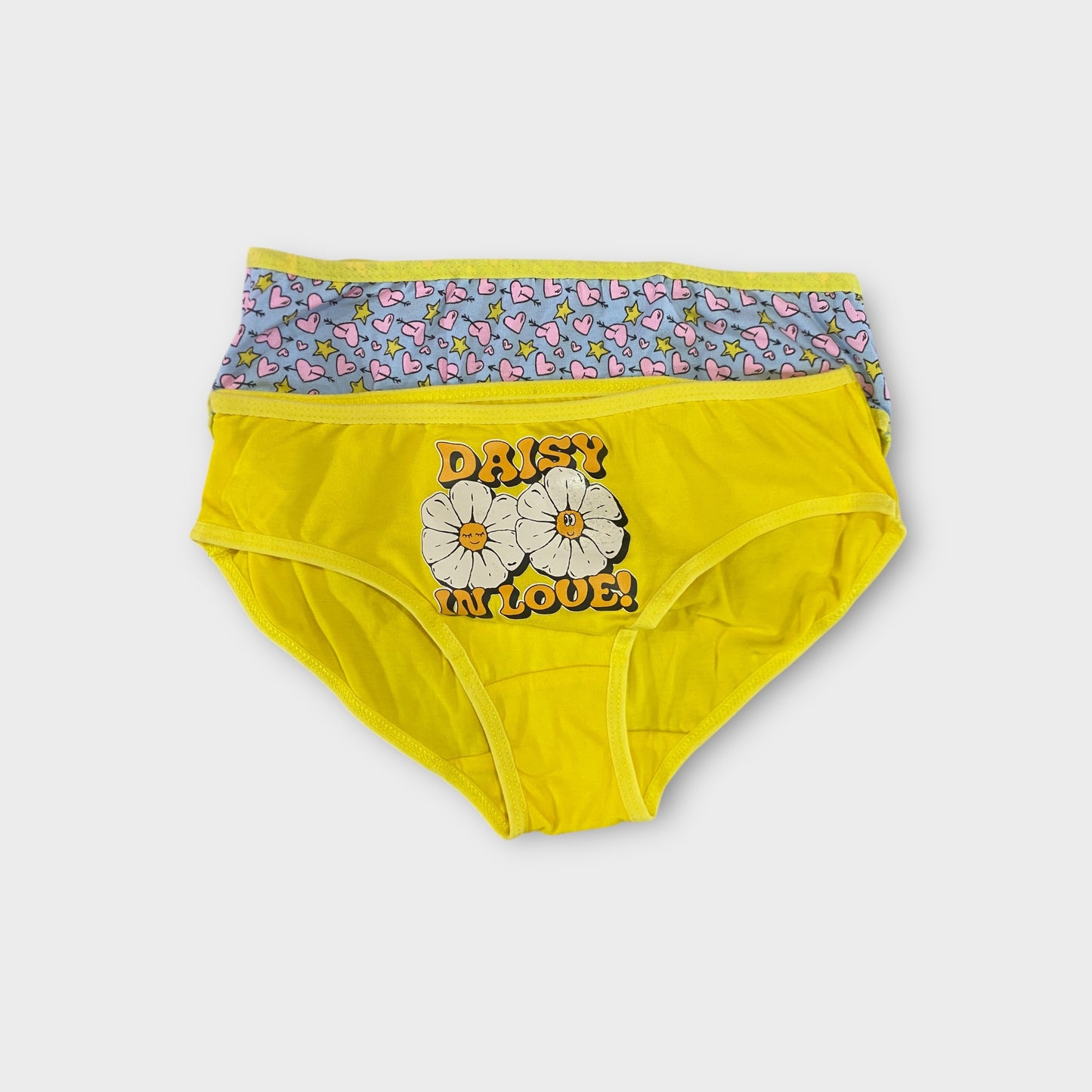 Girls Premium Cotton Briefs - 2 Pack