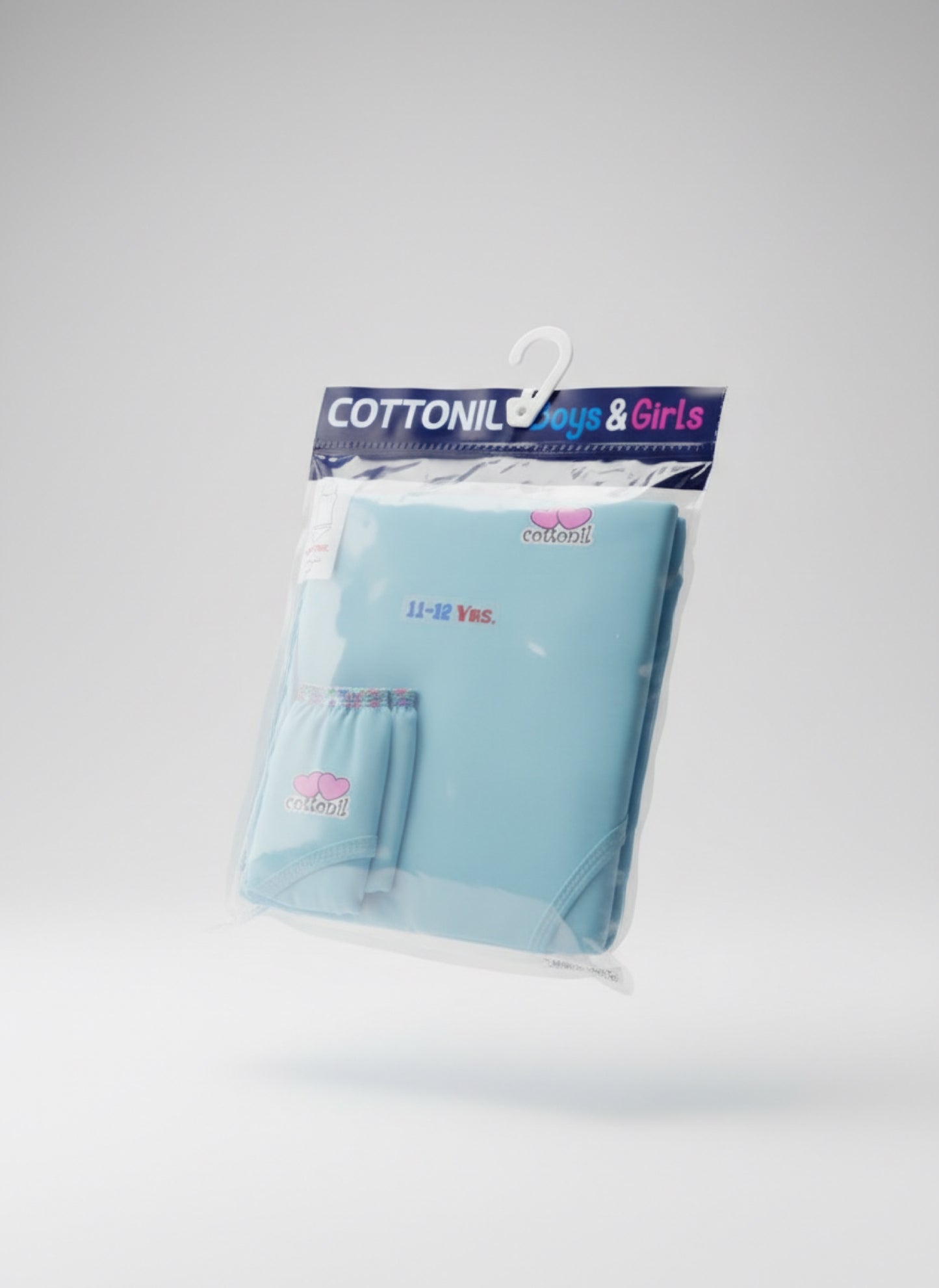 Girls Brief Heart Set - Egyptian Cotton