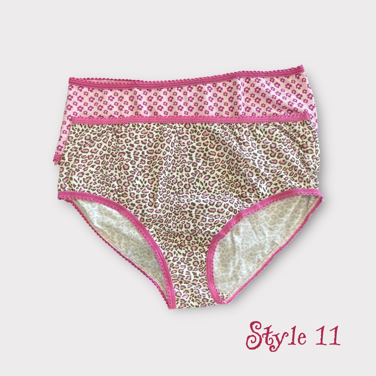 Women's Patterned Full Brief - 2 Pack - Egyptian Cotton