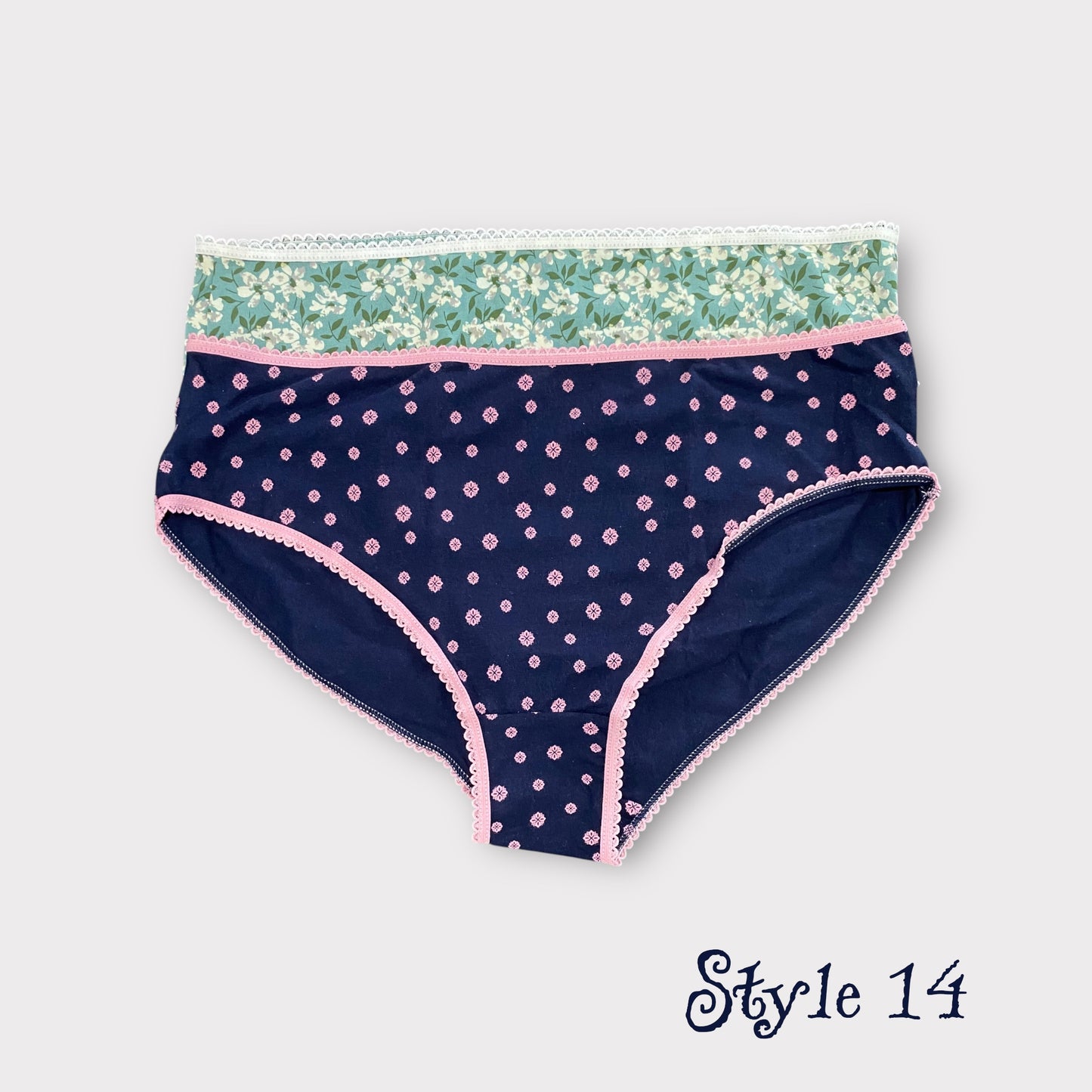 Women's Patterned Brief - 2 Pack - Egyptian Cotton