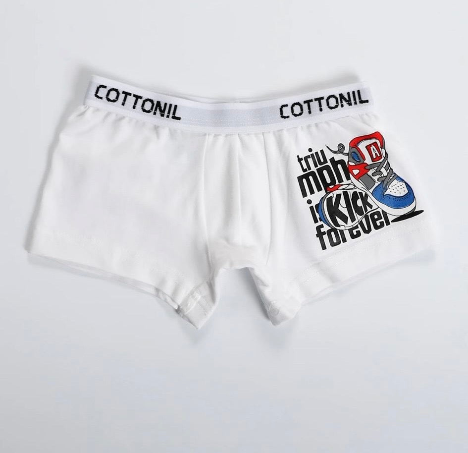 Boys Turbo Boxer Brief - Egyptian Cotton