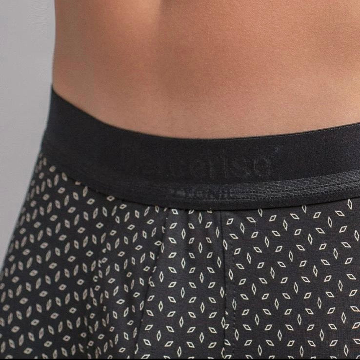 Men's Patterned Boxer Brief - 3 Pack - Mercerised Egyptian Cotton