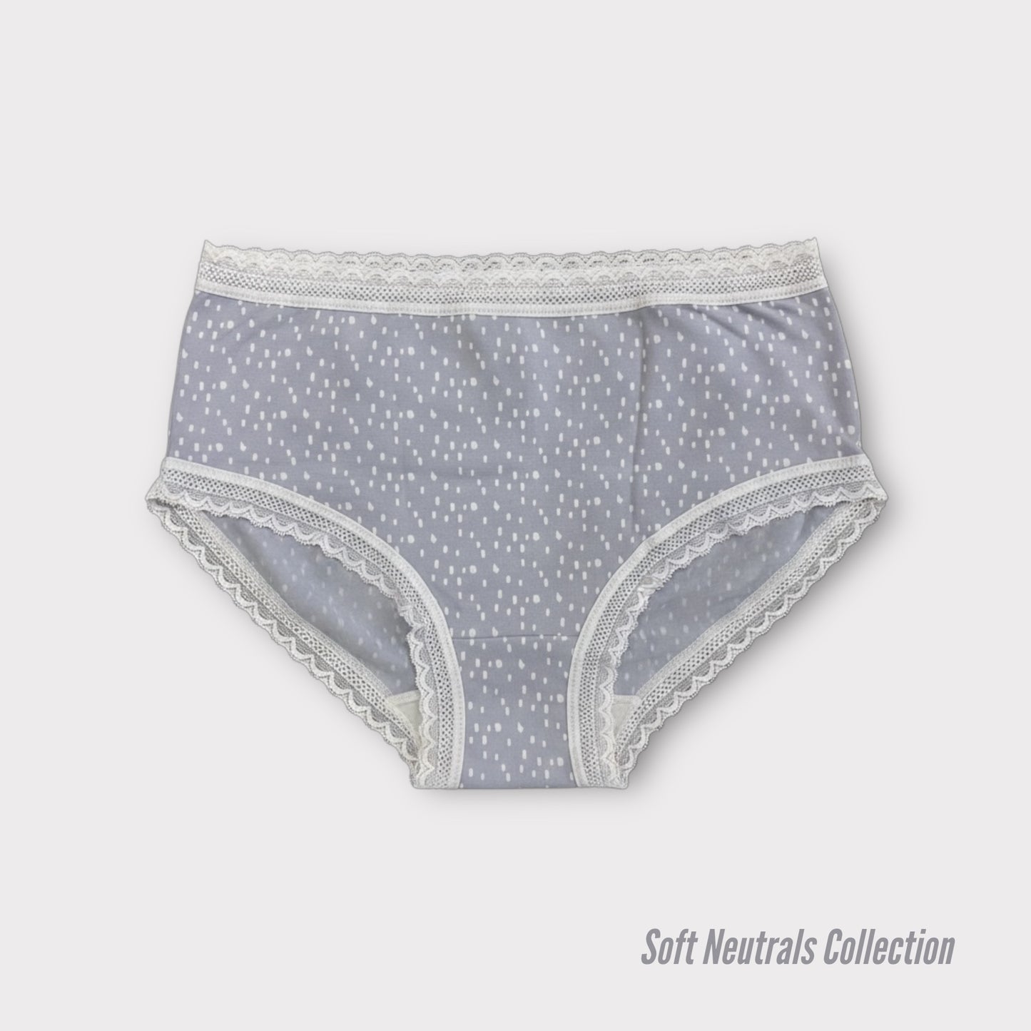 Premium Cotton Lace Full Briefs