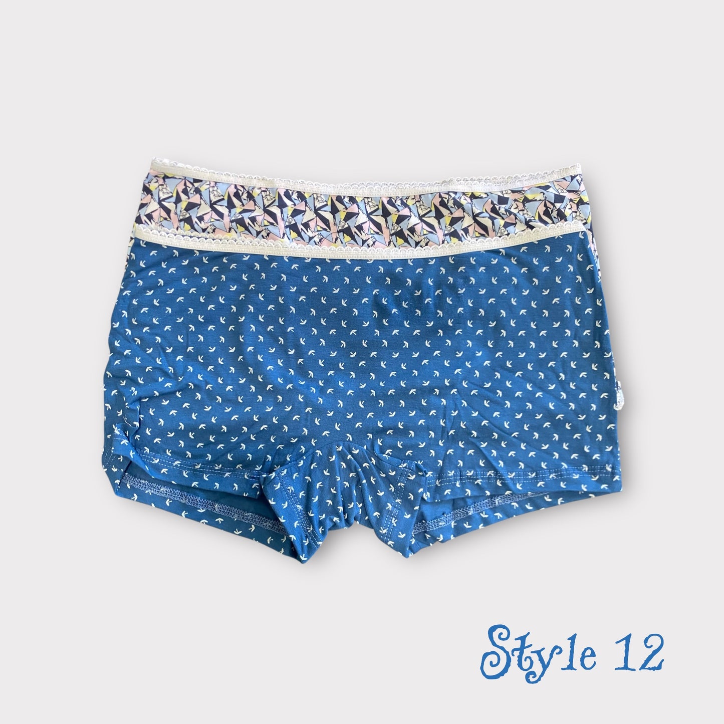 Premium Patterned Cotton Boyleg Briefs (Hot Shorts) – 2 Pack