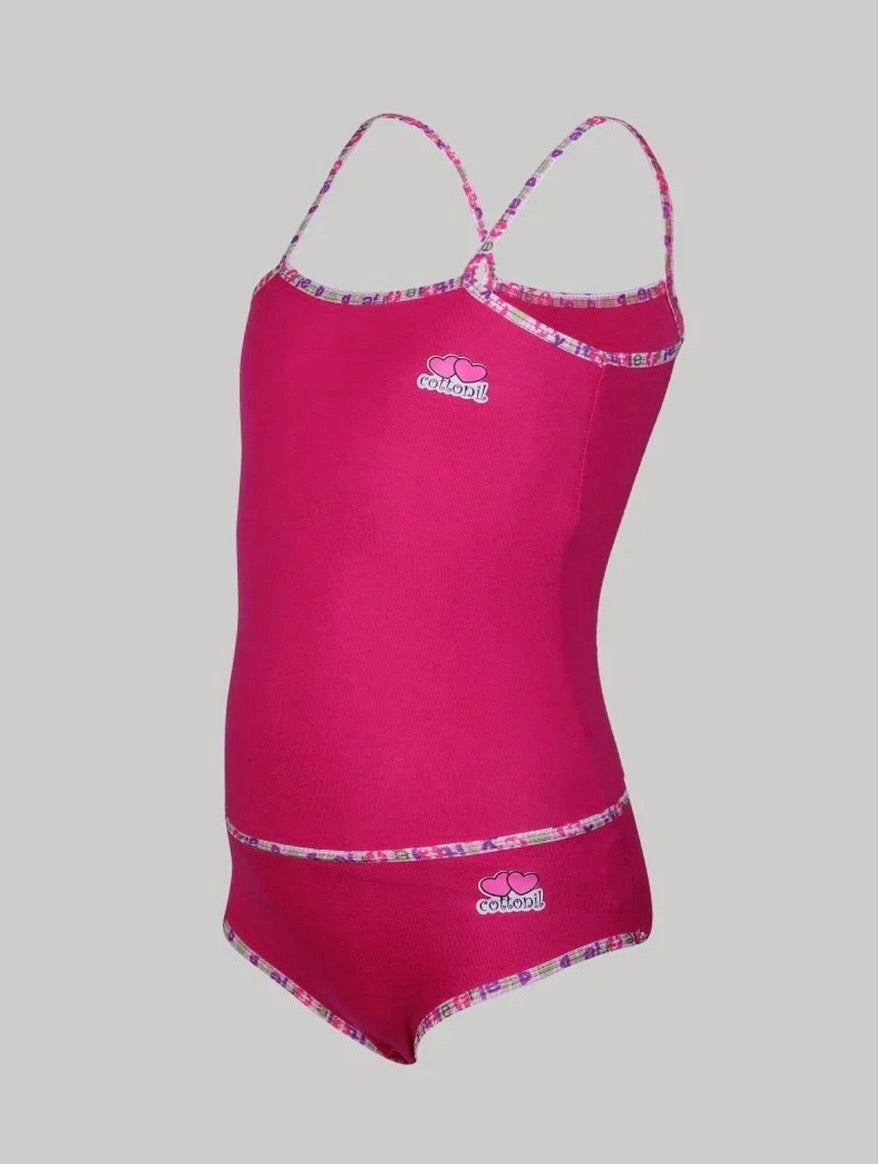 Girls Brief Heart Set - Egyptian Cotton