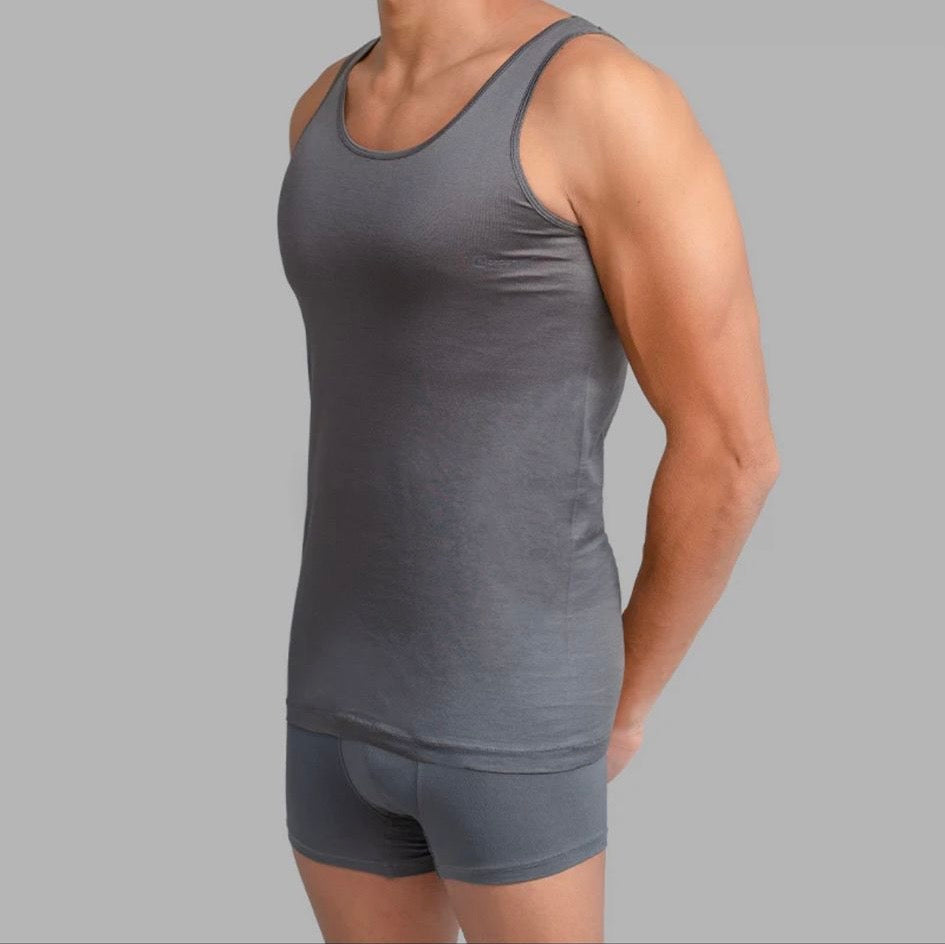 Men’s Singlet - 3 Pack - Mercerised Egyptian Cotton