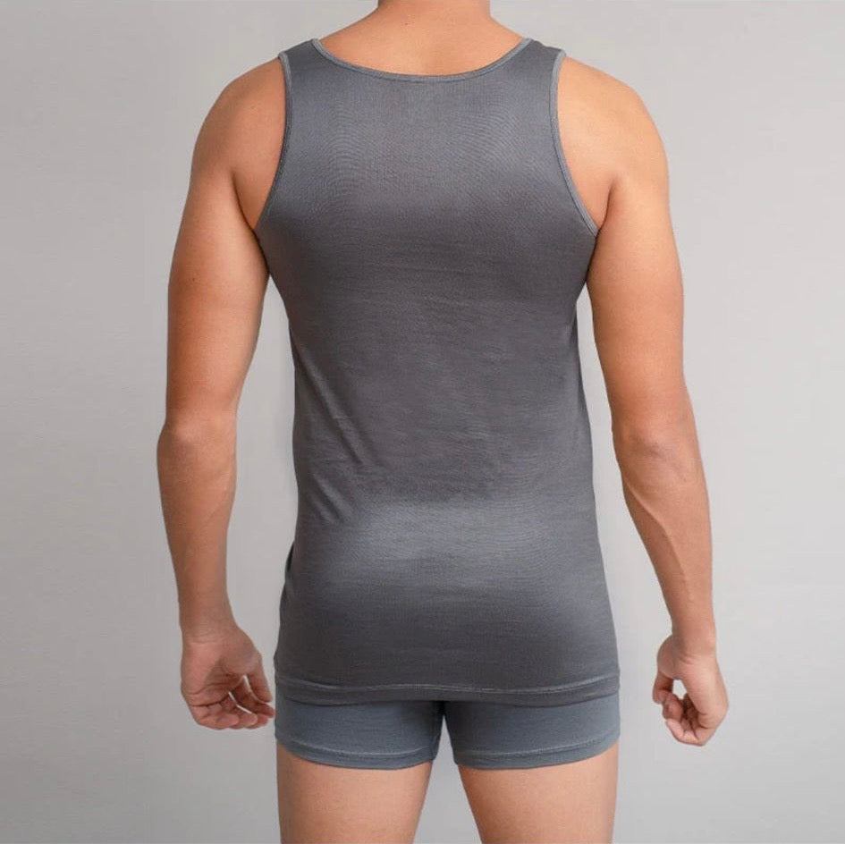 Men’s Singlet - 3 Pack - Mercerised Egyptian Cotton