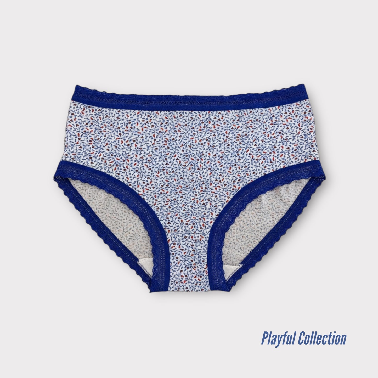 Premium Cotton Lace Full Briefs