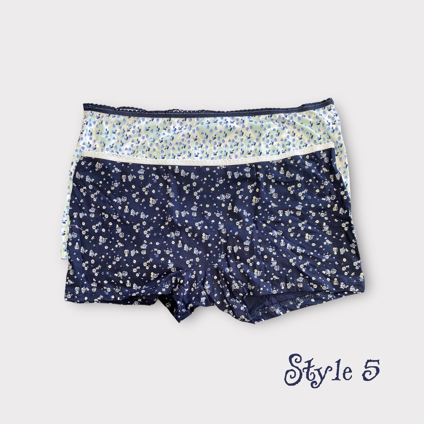 Premium Patterned Cotton Boyleg Briefs (Hot Shorts) – 2 Pack