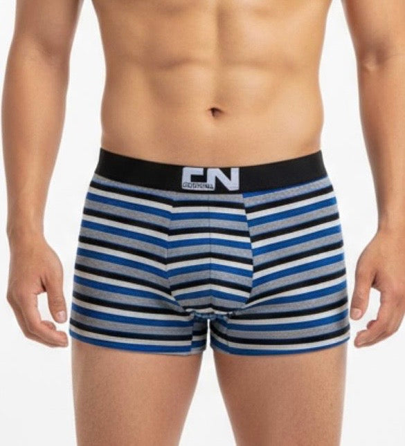 Men's CN Striped Boxer Brief - Egyptian Cotton