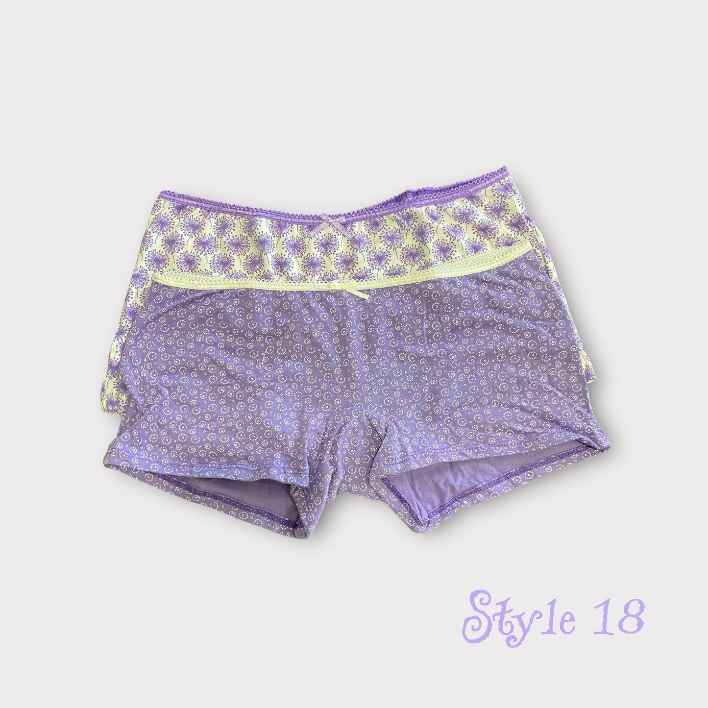Premium Patterned Cotton Boyleg Briefs (Hot Shorts) – 2 Pack